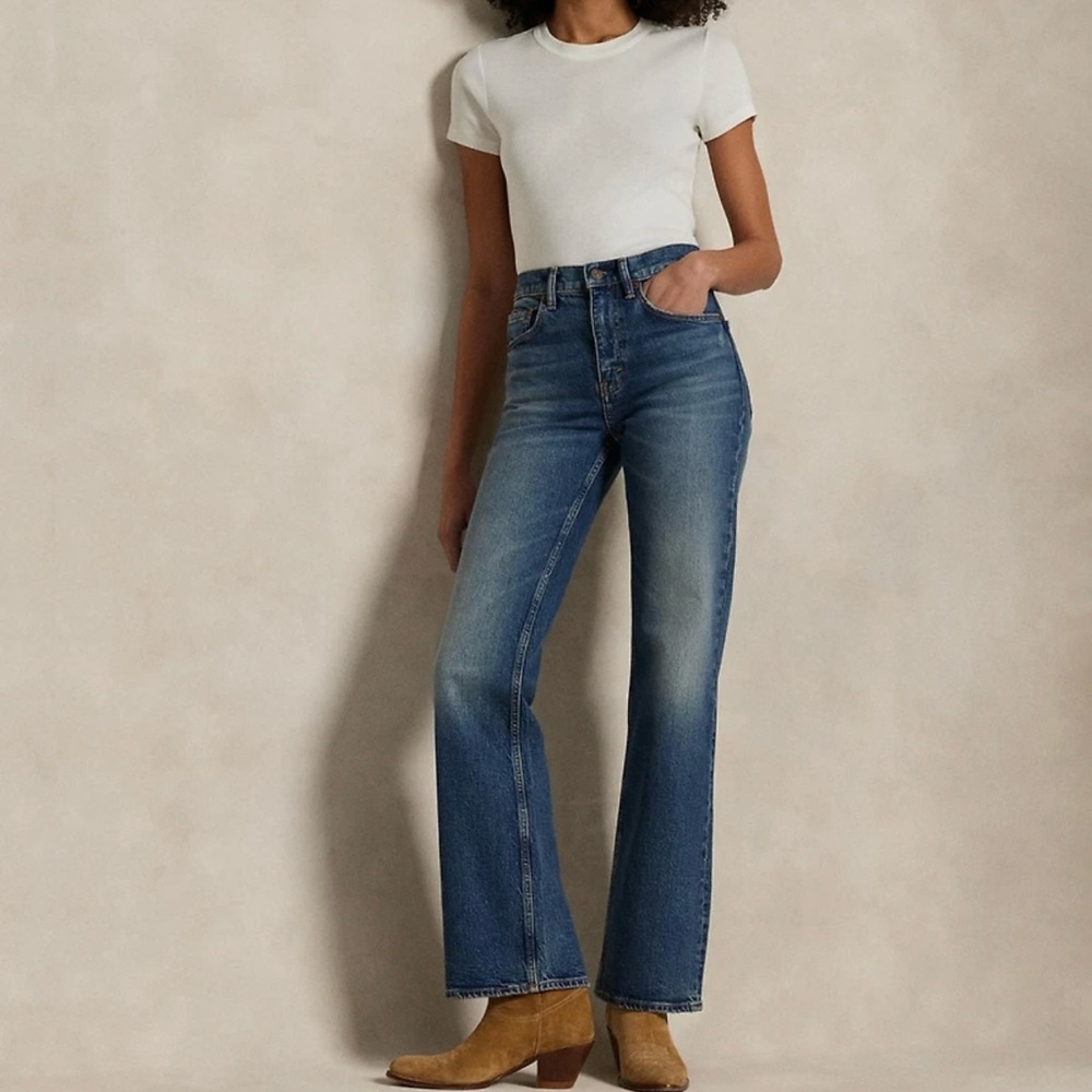 Polo Ralph Lauren Classic Blue Flare Jeans